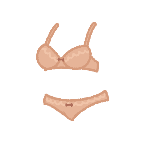 女性用下着（ベージュ01）