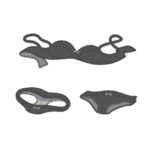 脱ぎ捨て女性用下着（黒）